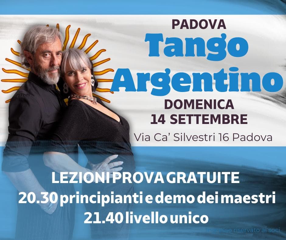 Padova – inizio corsi 25/26