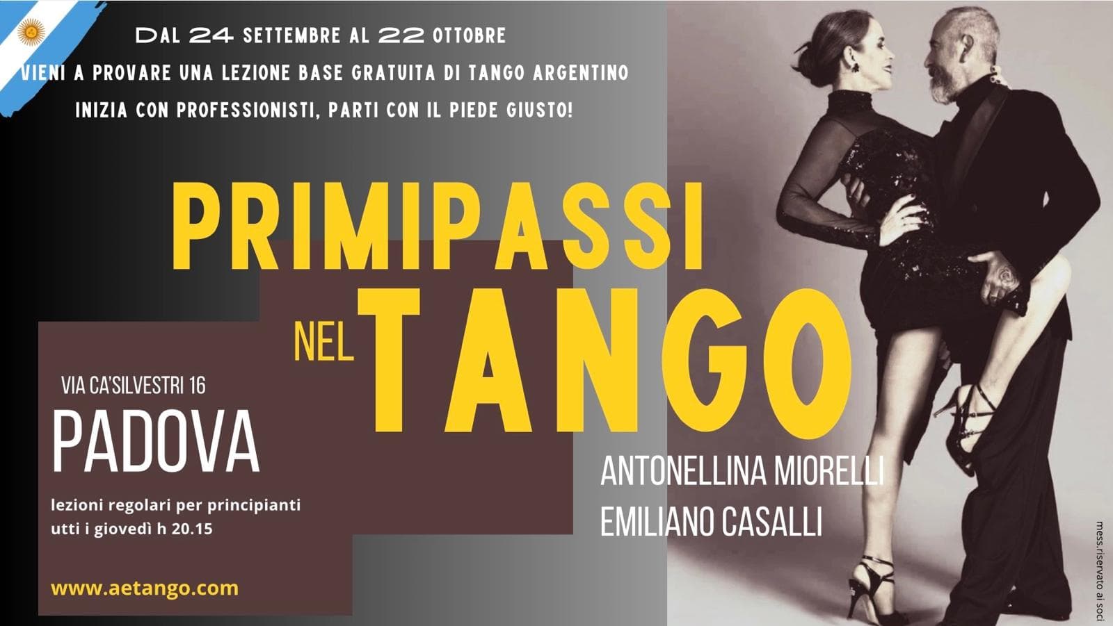 Prima lezione primi passi padova