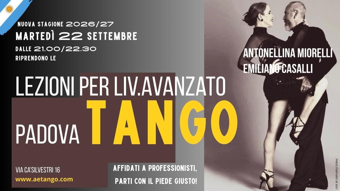 Apertura corsi int-avanz padova